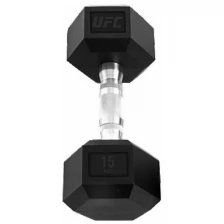 Гантель шестигранная UFC 15 кг UHA-69713