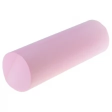 Роллер для йоги, массажный 45 x 15 см, цвет розовый