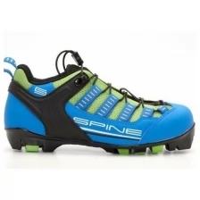 Лыжные ботинки летние Spine Skiroll Classic 10 SNS (синий/черный/салатовый) 2020 38 EU